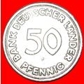 OAK: GERMANY ★ 50 PFENNIG 1949F! LOW START ★ NO...