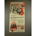 1941 Sno-Cola Soda Ad - Sno-Cola's The Answer