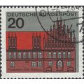 GERMANY, Capitals, Hannover, grey 1964, 20pf, #4