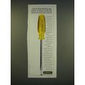 1990 Stanley Screwdrivers Ad - Our screwdrivers are made as much for the head