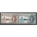 Nigeria 1946 Victory Set SG60-61 Mounted Mint. ..