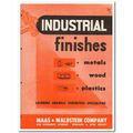 Maas Waldstein Company 1945 vintage finishes ca...