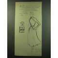 1949 Henri Bendel Young-Timers Dress Ad - Young...