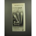 1952 Kirk Sterling Silverware Ad - Old Maryland Engraved; Kirk Rose, Winslow
