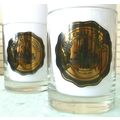 SET OF 2 CEDAR CREST COLLEGE PENNSYLVANIA GLASS...