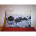 MOERAKI BOULDERS, NEW ZEALAND unused postcard =