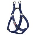 Flat Nylon Harness W5/8 L14"-21" Navy Blue S