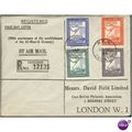 Zanzibar FDC 1944 - SG 327-330 - 200th Anniv Al...