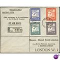 Zanzibar FDC 1944 - SG 327-330 - 200th Anniv Al...