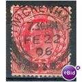 GB stamps 1902-10 KEV11 - 1d SG219 Twickenham 2