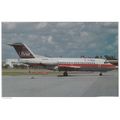 US Air Fokker 28 100 Aircraft Postcard (A15227)