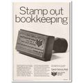 capital national bank 1967 stamp bookkeeping fr...