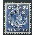 St Lucia 1938 SG132 2 1/2d Ultramarine Mounted ...