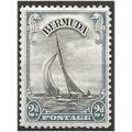 Bermuda 1936 SG101 2d Black & Pale Blue Mounted...