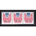 CVP33 26c Shield Very Fine MNH Strip of 3 PA5318