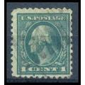 Used 462 1c George Washington Just Clears WA0114