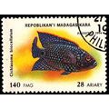 Madagascar 1994 Marine Life 140f Used Stamp Fish
