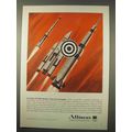 1963 Allison Energy Conversion Ad - Minuteman, Apollo