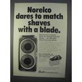 1966 Norelco Close Electric Shave Ad - Dares to...
