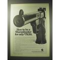 1971 High Standard Sharpshooter Target Pistol Ad
