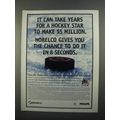 1997 Norelco NHL SuperSkills $5 Million Challenge Ad