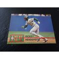 1992 RBI Magazine Card # 14 Rickey Henderson Ex...