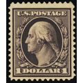 342, Mint VF VLH $1 Nice Fresh Stamp With PFC C...