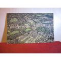 AERIAL VIEW, BUXTON, DERBYSHIRE used postcard C...