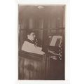 Church Organ Player Postcard JJ831