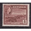 Antigua 1956 Fort James 1/4d Mint Hung SG 120a VGC