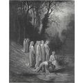 DANTE DRINKING FROM THE EUNOE 1903 Gustave Doré...
