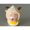 KAWAII MINIATURE SHEEP FIGURINE