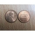 1990 USA 1 Cent Lincoln Memorial Coin