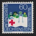 Liechtenstein 30th Anniversary of Red Cross 197...