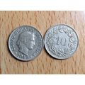 Switzerland 1947 10 Rappen Coin