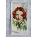 1934 Players Film Stars 2nd Series No. 41 Barba...