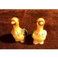 Old Vintage Doves Salt & Pepper Shackers 3 1/4"...