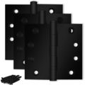 Black Heavy Duty Door Hinge Matte Black Ball Be...