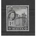 Malta.SG268 1d Victory Church.Mounted Mint.Mar17a