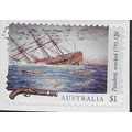 AUS 2017 $1.00 (S/A) 'SHIPWRECKS -PANDORA' ON P...