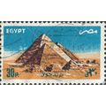 EGYPT, Giza pyramids, blue & orange 1985, 30pia...