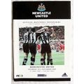 2001 programme Newcastle United v. Manchester U...
