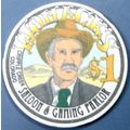 Womack's. $1 Casino Chip. Cripple Creek, CO. 13B.