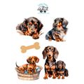 Dachshund Stickers - Scrapbooking Journal and C...