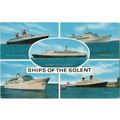 Salmon Postcard Ships of the Solent United Stat...