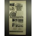 1955 Canadian National Railways Advertisement