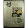 1932 Cannon Towels Ad - Good news - for the fri...