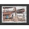 DUBAI 1968 10dh BOAT BUILDING DRY DOCK BUILDERS...