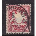 Bavaria 1888 Arms 10pf Fine Used SG 111 Nurenbe...