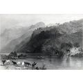 FERRY OVER THE ORONTES 1842 Joseph Wilson Lowry...
